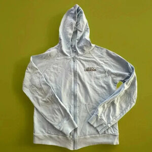 RAY LAMONTAGNE x Womens light blue hoodie by American Appeal  l SIZE L